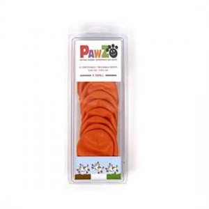 hondenschoen-pawz-5,1cm-oranje-XS 12x