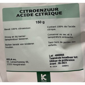 CITROENZUUR KELA 10 x 150G