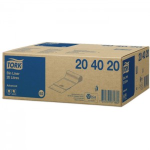 TORK BIN LINER 20L 1000ST 204022