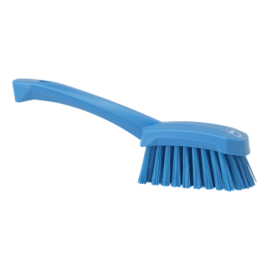 VIKAN HANDBORSTEL HARD BLAUW 25,5CM (1)