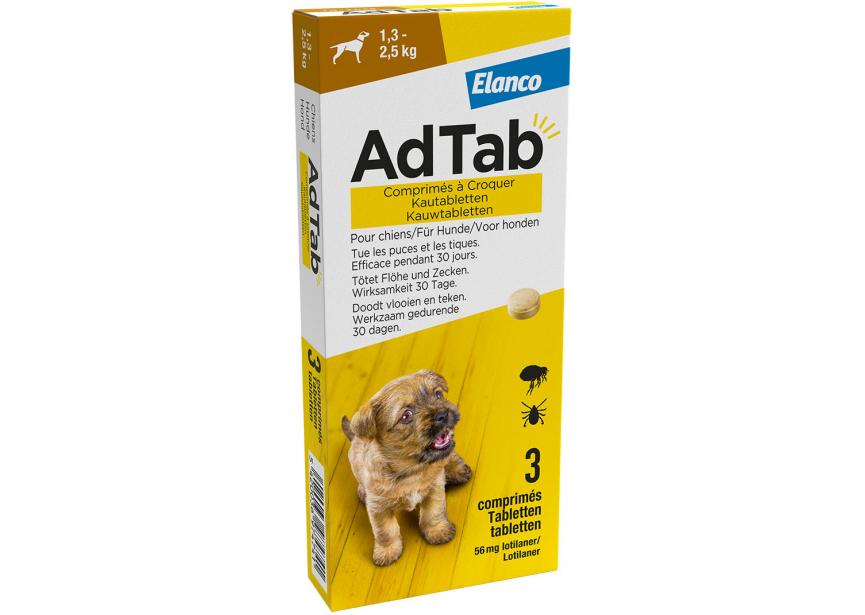 AdTab Hond 1,3-2,5Kg 3Co