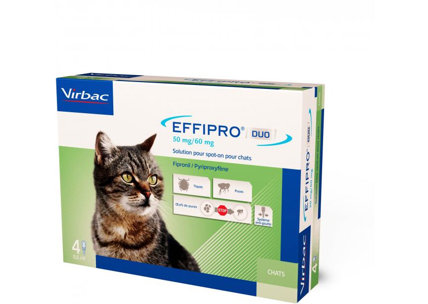 Effipro Duo Spot-on kat -6kg 4 pip