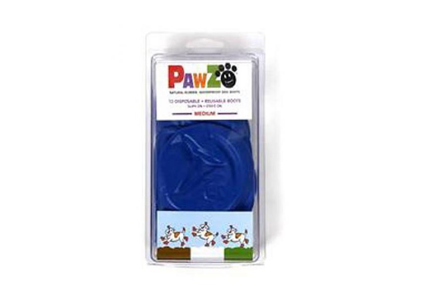 hondenschoen-pawz-7,6cm-blauw-M 12x