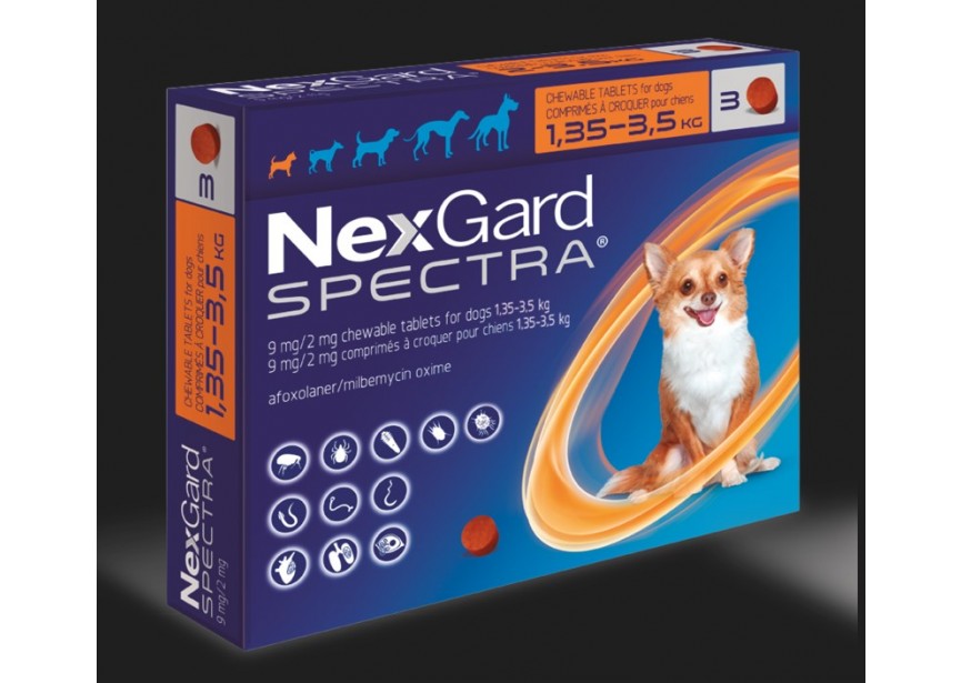 Nexgard spectra 1,35-3,5kg 3Co