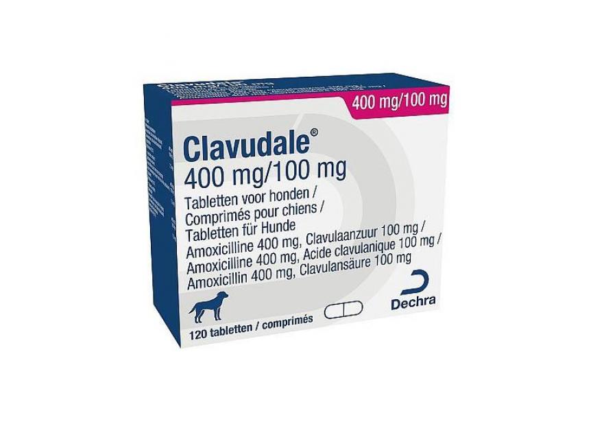 CLAVUDALE 400MG-100MG 120CO