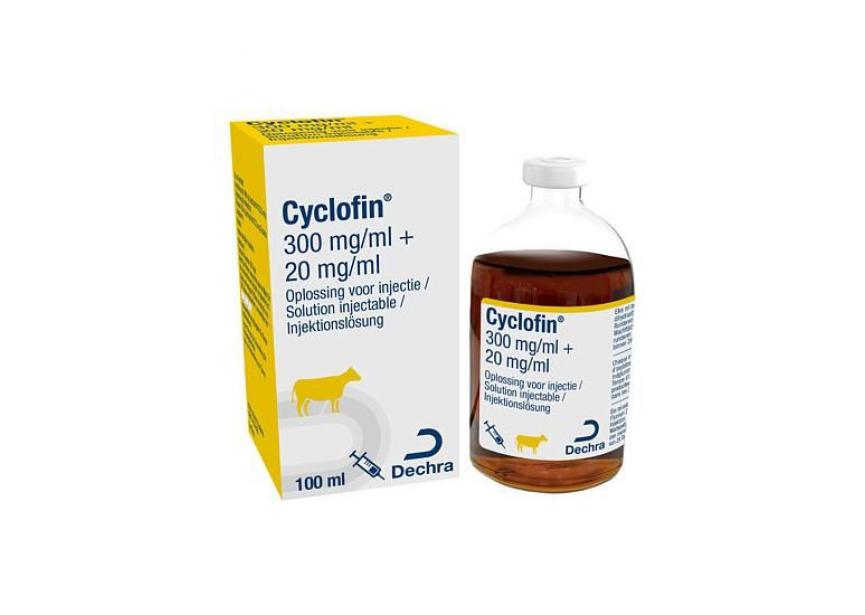 CYCLOFIN 300MG-ML 20MG-ML 100ML