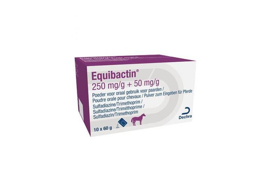 EQUIBACTIN 250MG-G 50MG-G 10X60G