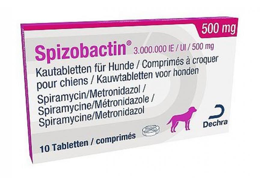 SPIZOBACTIN 3000000UI 500MG 10CO