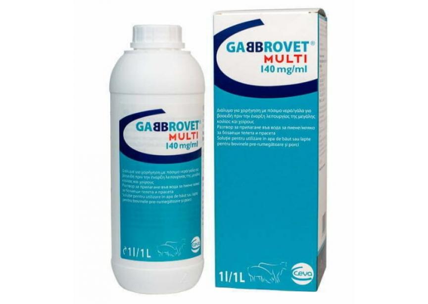 GABBROVET MULTI 140MG-ML 1L