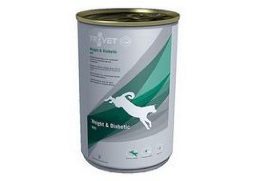 TROVET CANINE WRD WEIGHTDIABETIC 6X400G