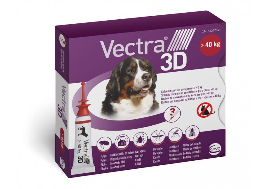 VECTRA 3D DOG XL +40KG 3PIP