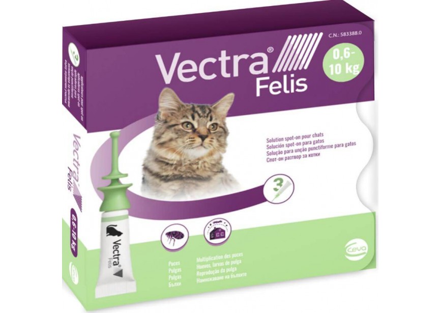 VECTRA FELIS 0,6-10KG 3PIP