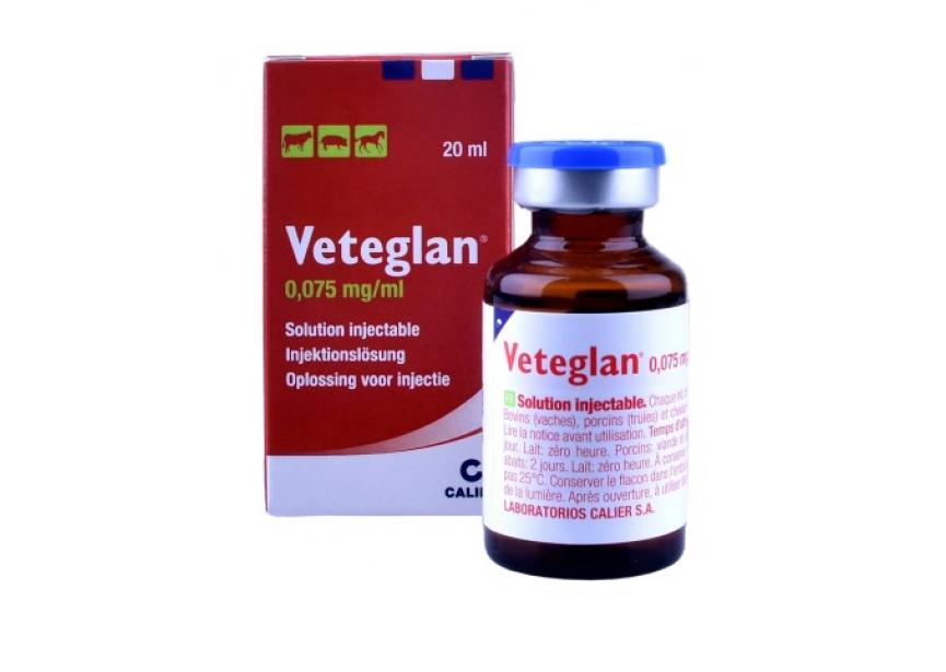 VETEGLAN 0,075MG-ML INJ 20ML