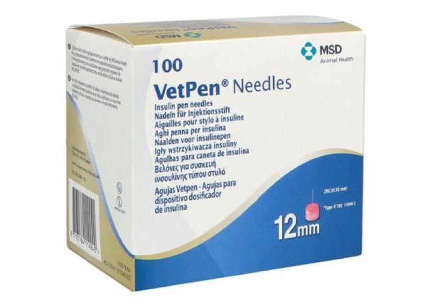 CANINSULIN VETPEN NAALDEN 12MM 100ST