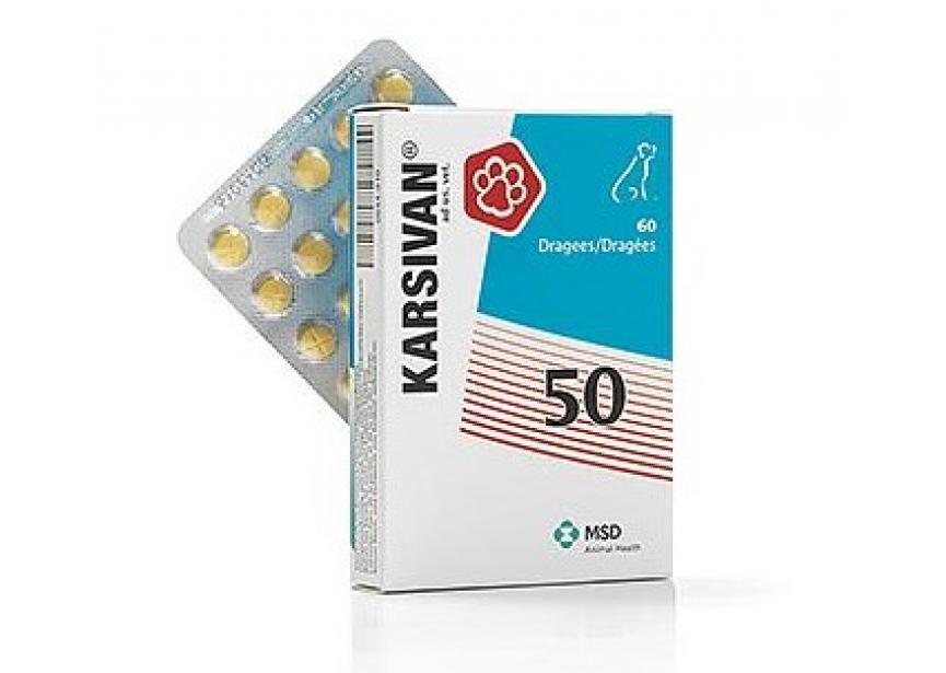 KARSIVAN 50MG 60CO