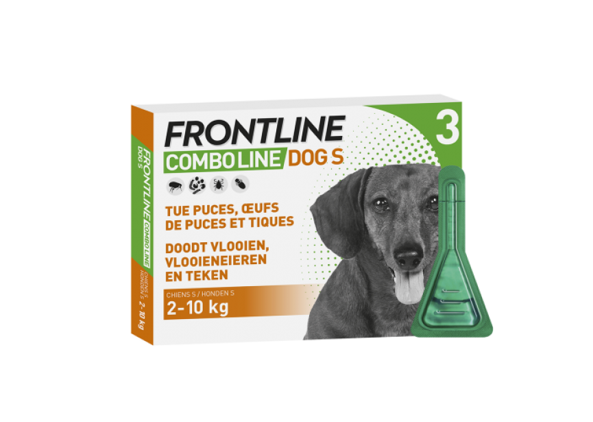 FRONTLINE COMBO LINE DOG S 2-10KG 3P