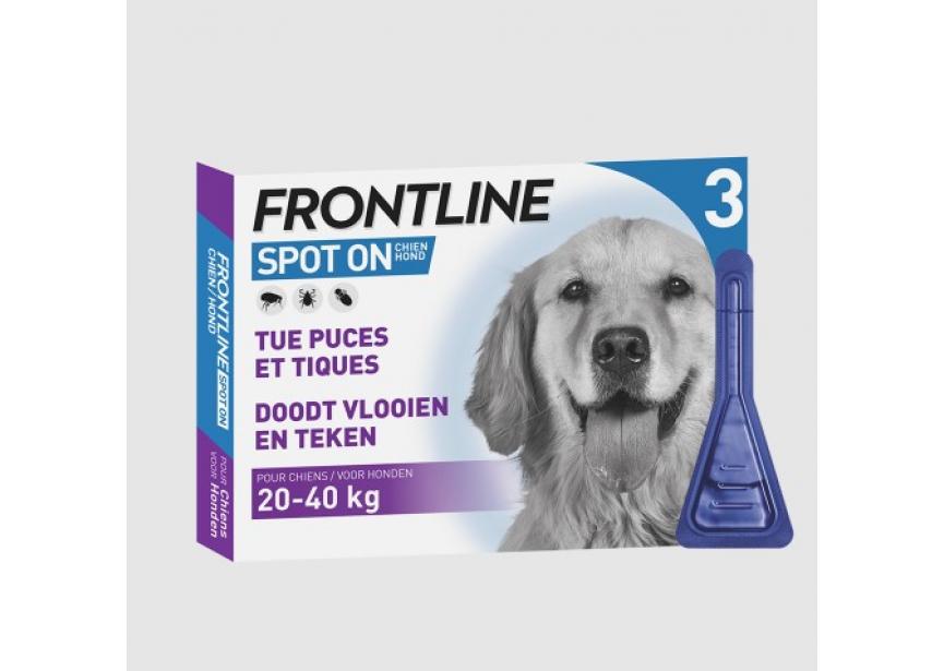 FRONTLINE SPOT ON DOG L 20-40KG 3P