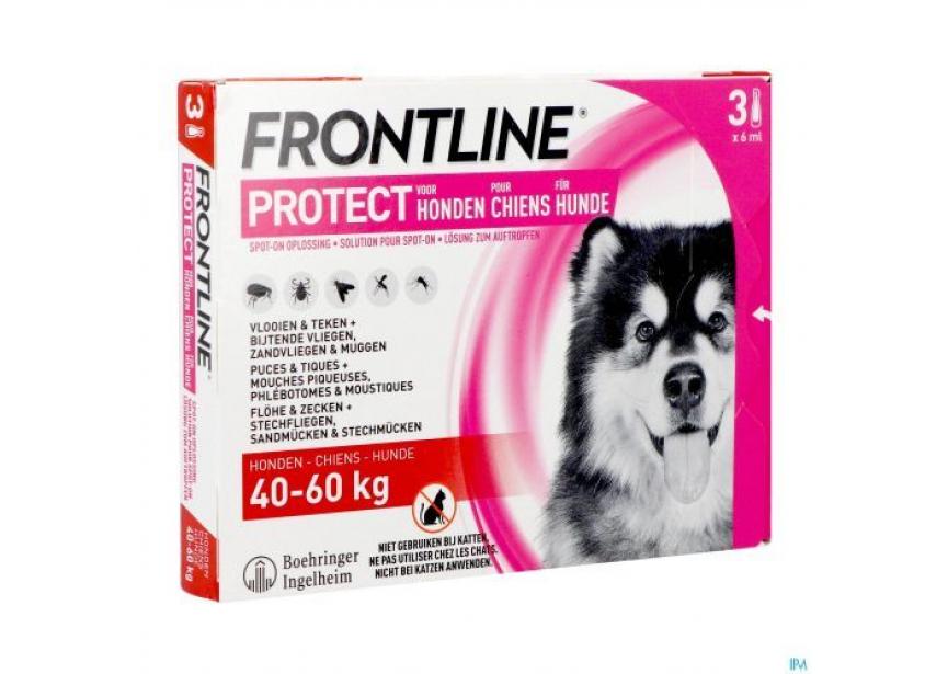 FRONTLINE PROTECT DOG XL 40-60KG 3P