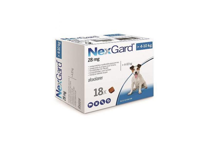 NEXGARD 28MG M 4-10KG 18CO