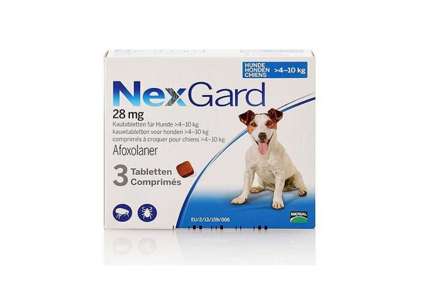 NEXGARD 28MG M 4-10KG 3CO