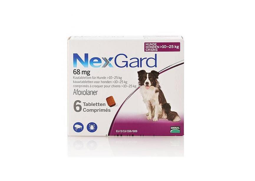 NEXGARD 68MG L 10-25KG 6CO