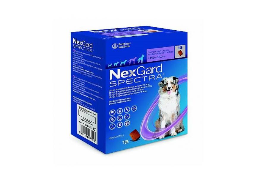 NEXGARD SPECTRA L 15-30KG 15 CHEWS