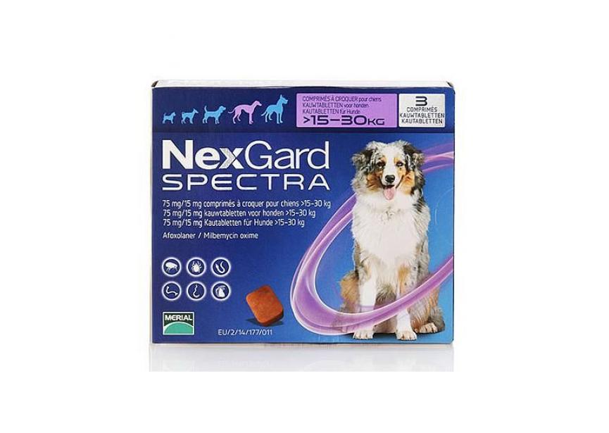 NEXGARD SPECTRA L 15-30KG 3 CHEWS