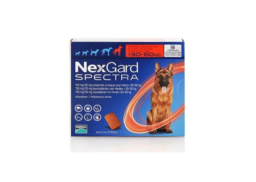 NEXGARD SPECTRA XL 30-60KG 3 CHEWS