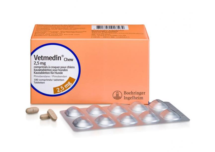 VETMEDIN CHEW 2,5MG 100CO