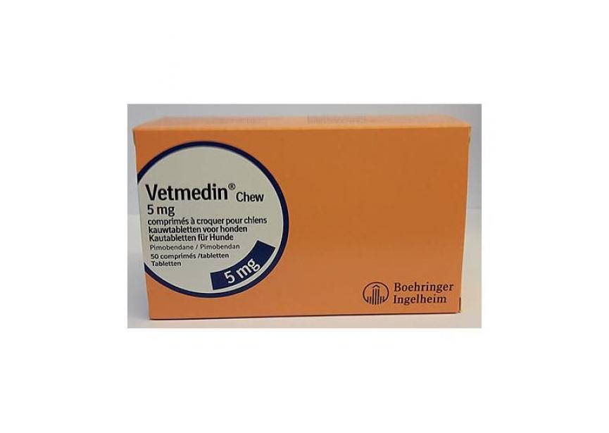 VETMEDIN CHEW 5MG 50CO