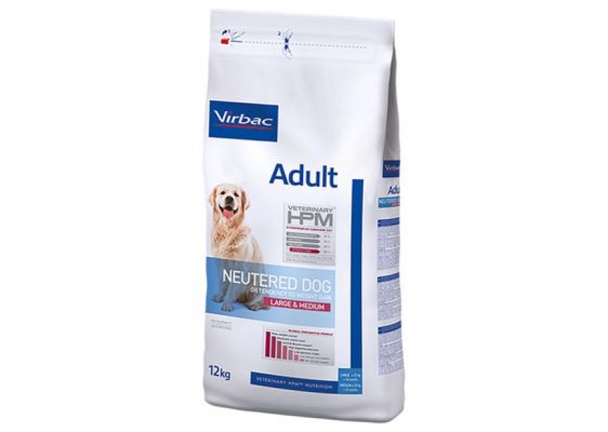 HPM ADULT DOG NEUTERED LARGE & MEDIUM 12KG