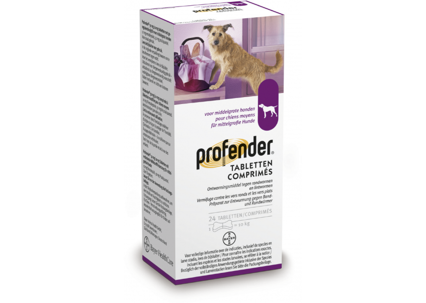 Profender hond-middelgroot-10kg-24t