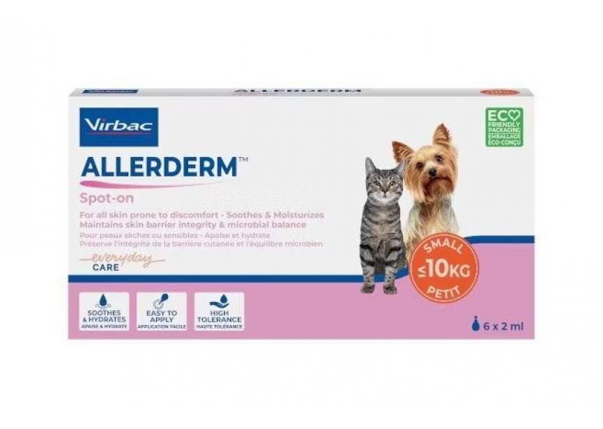 ALLERDERM SPOT ON CAT&DOG 0-10KG 2ML 6P