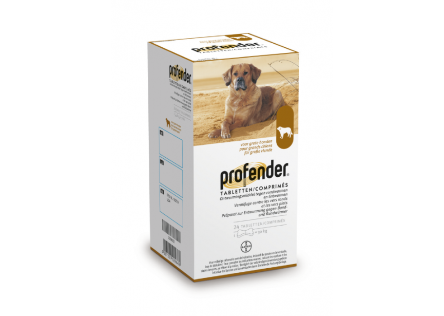 Profender hond-groot-30kg-24t (Klein)