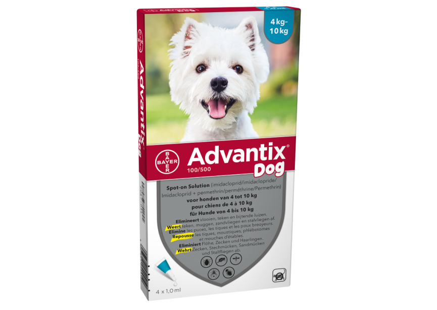 Advantix 100-500 4-10kg 4 pip 2019 (Klein)