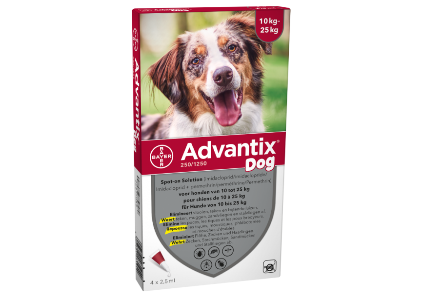 Advantix 250-1250 10-25kg 4 pip 2019 (Klein)