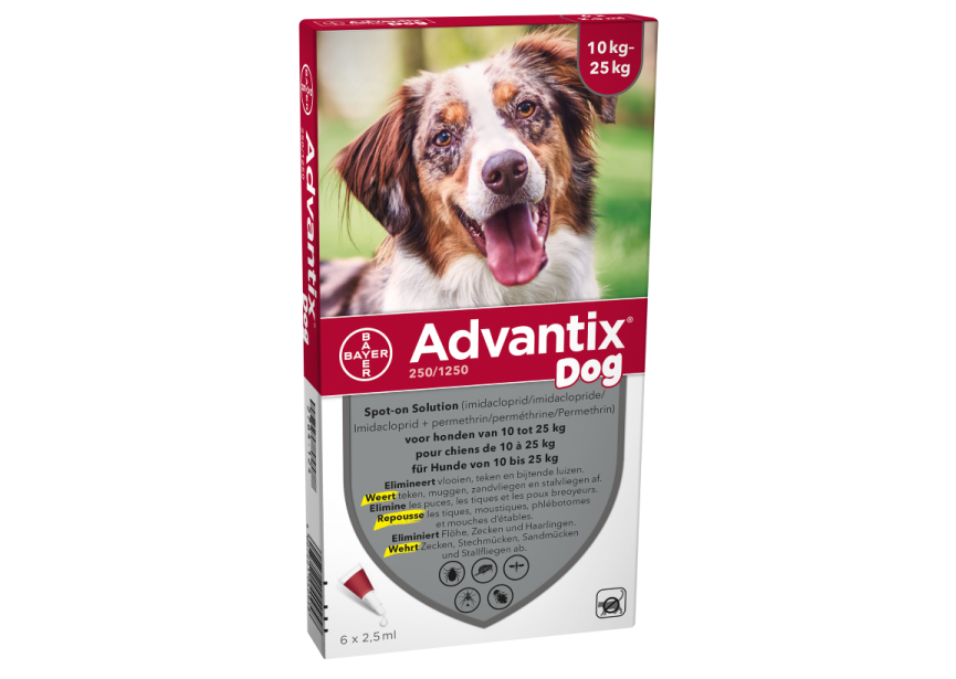 Advantix 250-1250 10-25kg 6 pip 2019 (Klein)