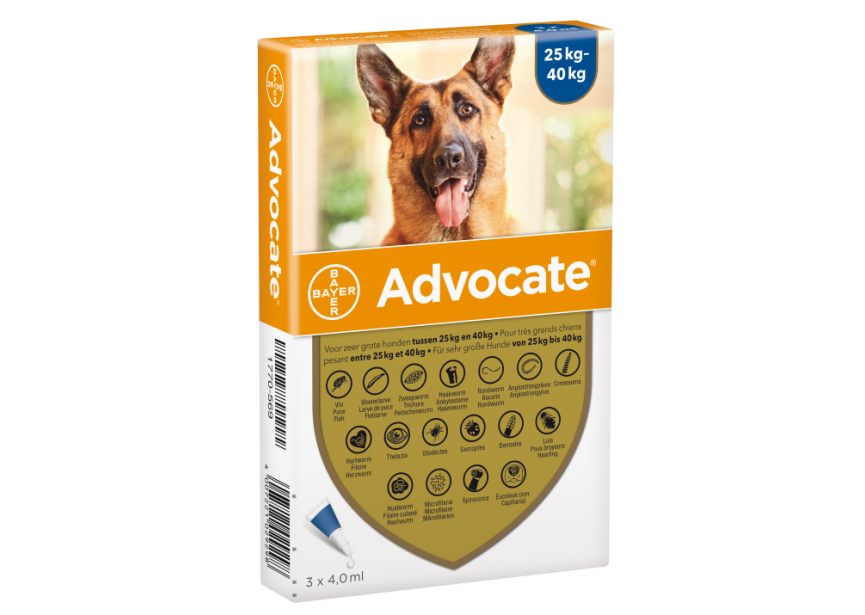 Advocate-hond-25 to 40 kg-3 pip-2019 (Klein)