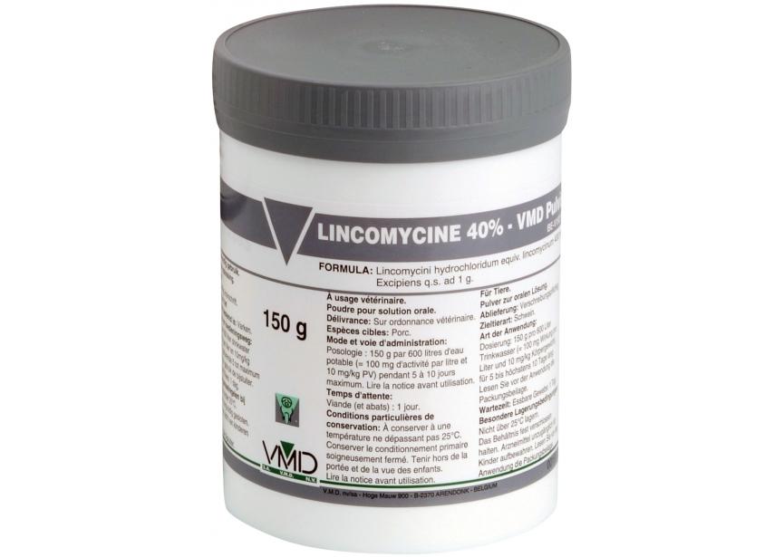 LINCOMYCINE 40%-VMD Pulvis 150 g