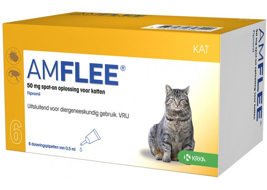 Amflee 50 mg spot-on kat 6 pip