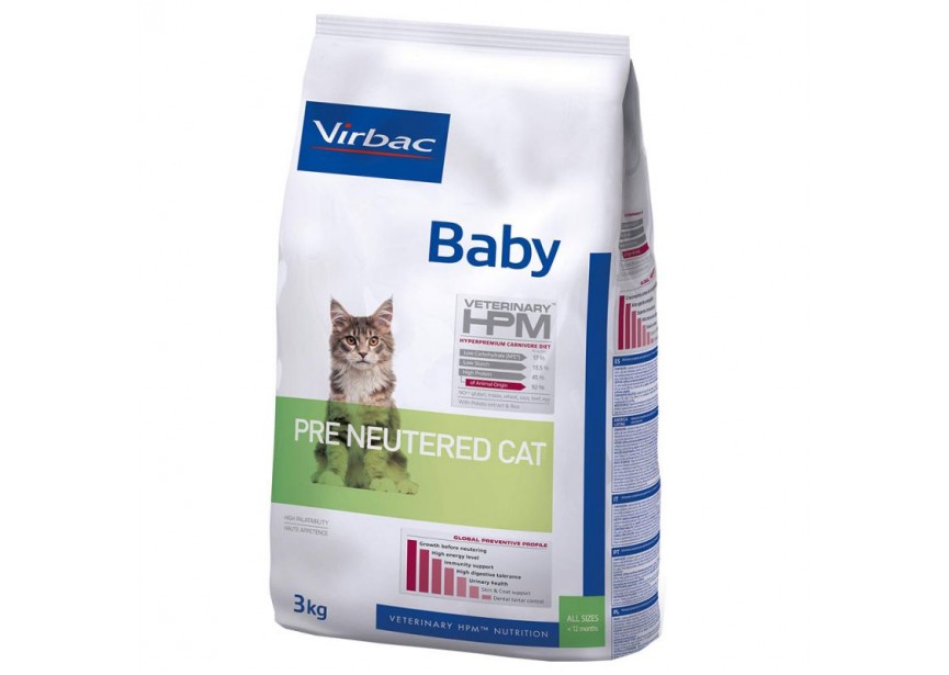 Baby pre neut cat 3kg