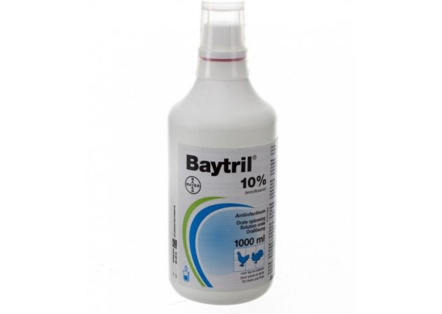 Baytril 10% 1000ml oraal