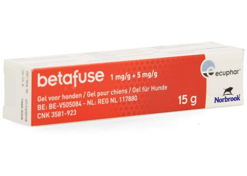 Betafuse gel voor hond