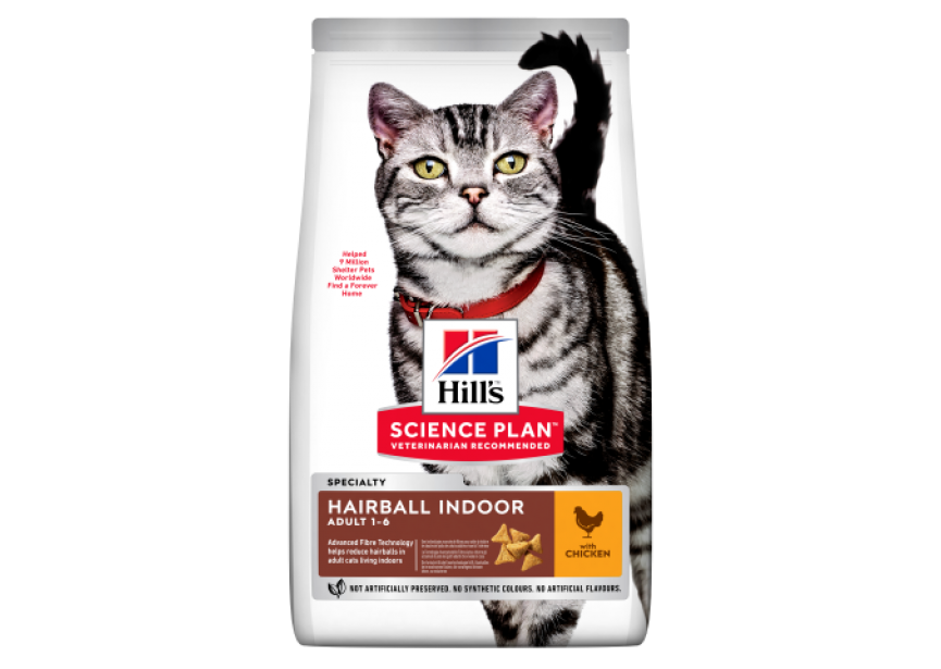 HI FEL HAIRBALL  INDOOR AD KIP 3KG