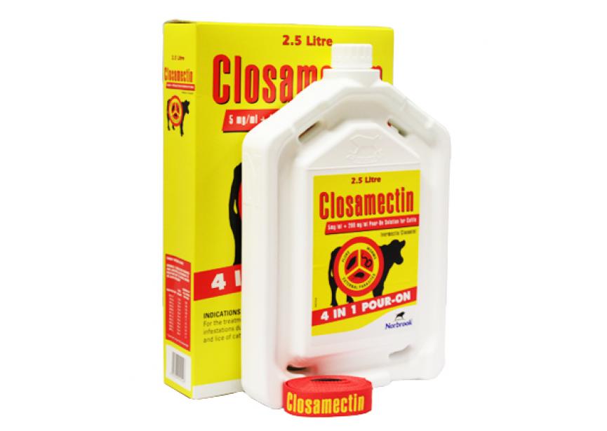 closamectin pour on 2,5l