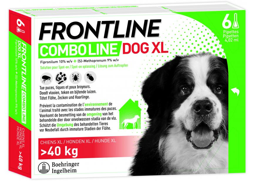 Frontline Comboline 6 pipettes DOG XL BE