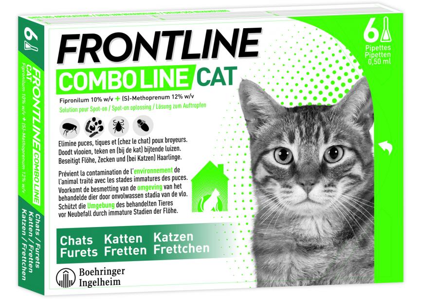 Frontline Comboline 6 pipettes CAT BE