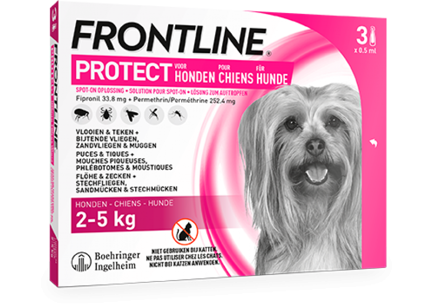 FRONTLINE PROTECT 2-5KG XS 3PIP