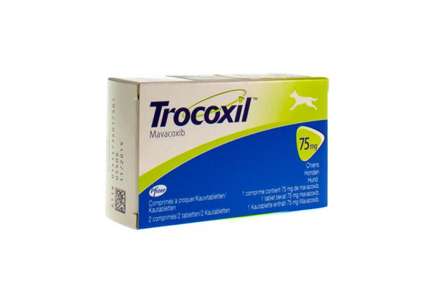 TROCOXIL 75 MG 2 CO