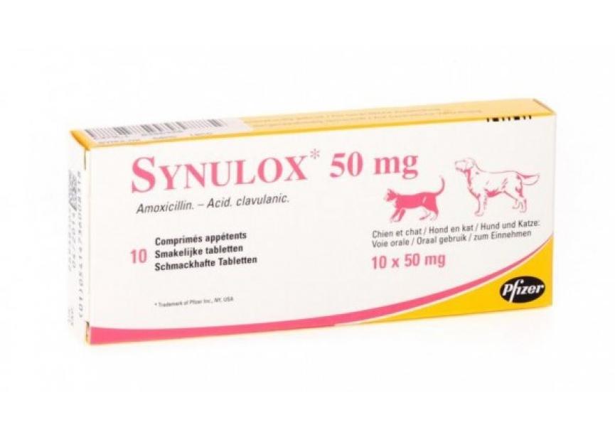 SYNULOX 50 MG 10 COMP